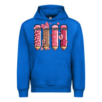 Cobalt valentine' day teacher school pencils Urban Hoodie - MaliasSmallBusiness