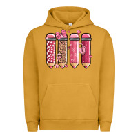 Pigment Peanut Butter valentine' day teacher school pencils Urban Hoodie - MaliasSmallBusiness
