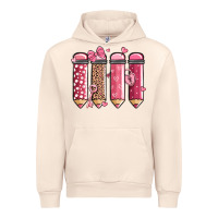 Sandshell valentine' day teacher school pencils Urban Hoodie - MaliasSmallBusiness