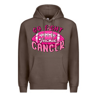 Coffee go fight tackle cancer Premium Hoodie - MaliasSmallBusiness