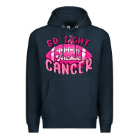 Navy go fight tackle cancer Premium Hoodie - MaliasSmallBusiness