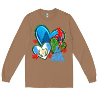 Toasted Coconut guatemala hearts Long Sleeve Tee - texasbilliewilder