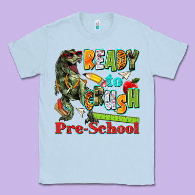 Ready To Crush Pre School Classic Tee Designed By Texasbilliewilder