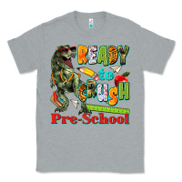 Heather Grey ready to crush pre school Classic Tee - texasbilliewilder
