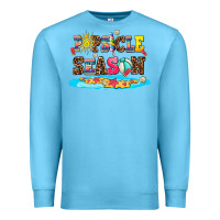 Ocean Blue popsicle season Premium Sweatshirt - AdoDesignShop
