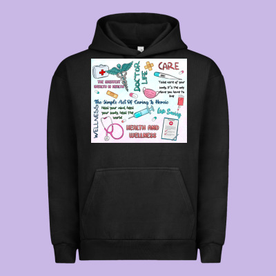 Doctor Life Urban Hoodie Designed By Maliassmallbusiness