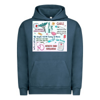 Pigment Midnight Navy doctor life Urban Hoodie - MaliasSmallBusiness