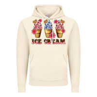Vintage Artic floral ice cream Vintage Hoodie - AdoDesignShop