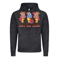 Vintage Black floral ice cream Vintage Hoodie - AdoDesignShop