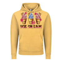Vintage Mustard floral ice cream Vintage Hoodie - AdoDesignShop
