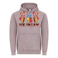 Vintage Zinc floral ice cream Vintage Hoodie - AdoDesignShop