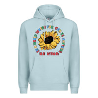 Blue Mist in a world where you can be anything be kind Premium Hoodie - MaliasSmallBusiness