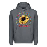 Rock in a world where you can be anything be kind Premium Hoodie - MaliasSmallBusiness