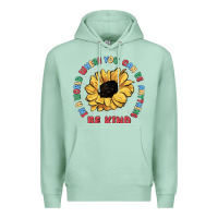 Seafoam in a world where you can be anything be kind Premium Hoodie - MaliasSmallBusiness