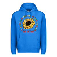 True Royal in a world where you can be anything be kind Premium Hoodie - MaliasSmallBusiness