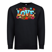 Black love summer Premium Sweatshirt - AdoDesignShop