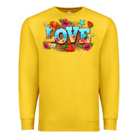 Lemon love summer Premium Sweatshirt - AdoDesignShop