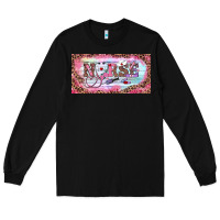 Black Valentine's Day Nurse Long Sleeve Tee - RanaPortraitStore