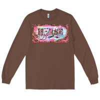 Chestnut Valentine's Day Nurse Long Sleeve Tee - RanaPortraitStore