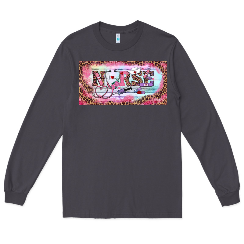 Valentine's Day Nurse Long Sleeve Tee by RanaPortraitStore | Teevron
