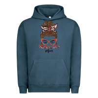 Pigment Midnight Navy gymnastics mom Urban Hoodie - MaliasSmallBusiness
