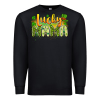 Black lucky mama Premium Sweatshirt - Artiststas