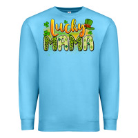 Ocean Blue lucky mama Premium Sweatshirt - Artiststas