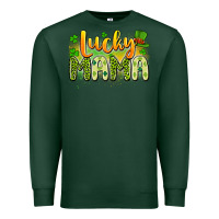 Sports Green lucky mama Premium Sweatshirt - Artiststas