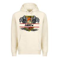 Tofu custom name race flag and race equipment Premium Hoodie - AdoDesignShop