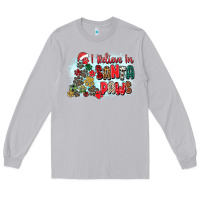 Moon Dust i believe in santa paws Long Sleeve Tee - Zillion Design Studio