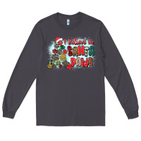 Smoke i believe in santa paws Long Sleeve Tee - Zillion Design Studio