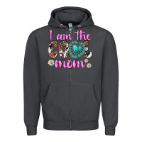 Smoke i am cool mom Zipper Hoodie - texasbilliewilder
