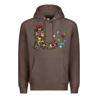 Coffee autism awareness Premium Hoodie - MaliasSmallBusiness
