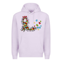 Lilac autism awareness Premium Hoodie - MaliasSmallBusiness