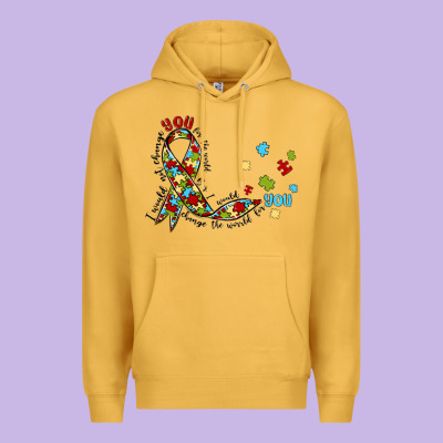 Autism Awareness Premium Hoodie Designed By Maliassmallbusiness