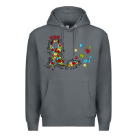 Rock autism awareness Premium Hoodie - MaliasSmallBusiness