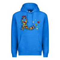 True Royal autism awareness Premium Hoodie - MaliasSmallBusiness