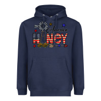 Navy america honey Heavyweight Hoodie - CowhideDigitalArt
