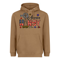 Toasted Coconut america honey Heavyweight Hoodie - CowhideDigitalArt