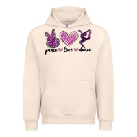 Sandshell peace love dance Urban Hoodie - MaliasSmallBusiness