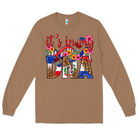 Toasted Coconut its in my dna dominican republic Long Sleeve Tee - texasbilliewilder