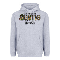 Heather Grey auntie Heavyweight Hoodie - CowhideDigitalArt