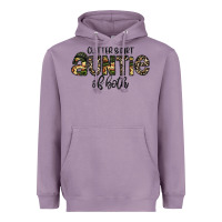 Lavender auntie Heavyweight Hoodie - CowhideDigitalArt