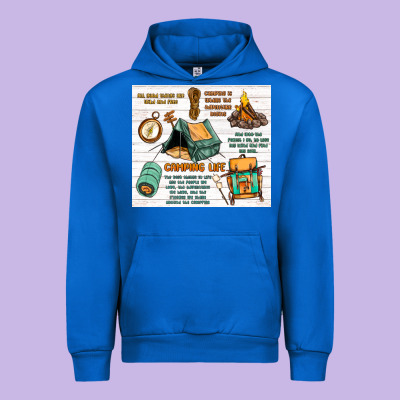 Camping Life Urban Hoodie Designed By Maliassmallbusiness