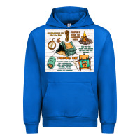 Cobalt camping life Urban Hoodie - MaliasSmallBusiness