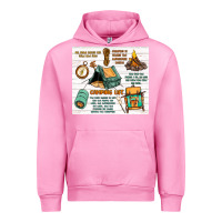 Fuchsia Pink camping life Urban Hoodie - MaliasSmallBusiness
