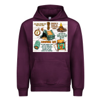 Mauve Wine camping life Urban Hoodie - MaliasSmallBusiness