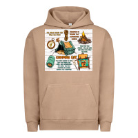 Pigment Burro camping life Urban Hoodie - MaliasSmallBusiness