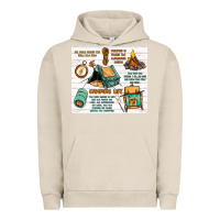 Pigment French Oak camping life Urban Hoodie - MaliasSmallBusiness