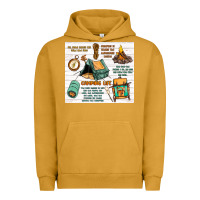 Pigment Peanut Butter camping life Urban Hoodie - MaliasSmallBusiness